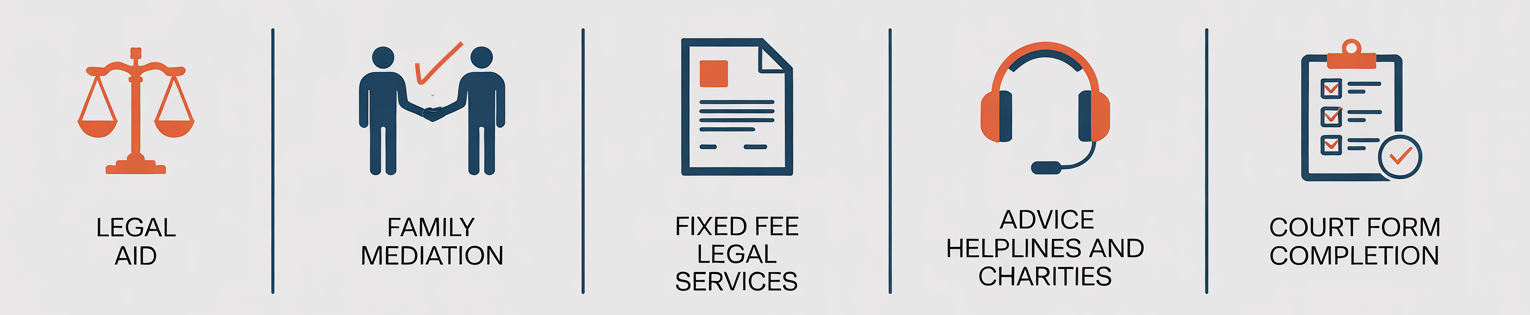 Low-cost family law services